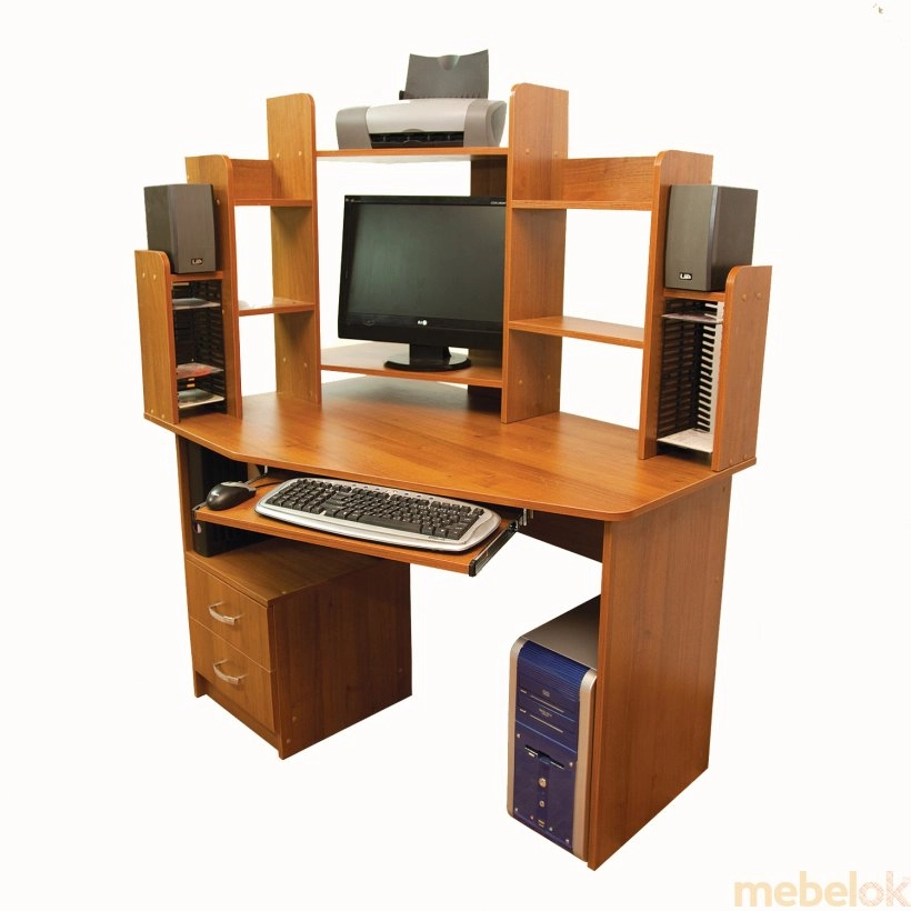 Компьютерный стол Ника 44 от фабрики Nika Mebel (Ника Мебель)