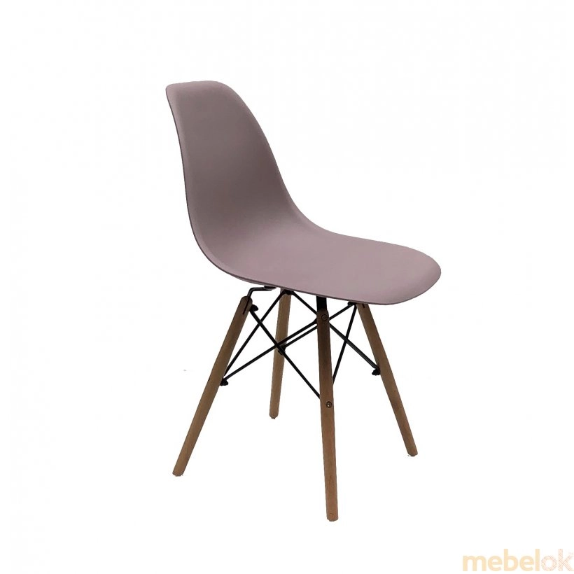 стул с видом в обстановке (Стул NIK NEW пурпурный 66)