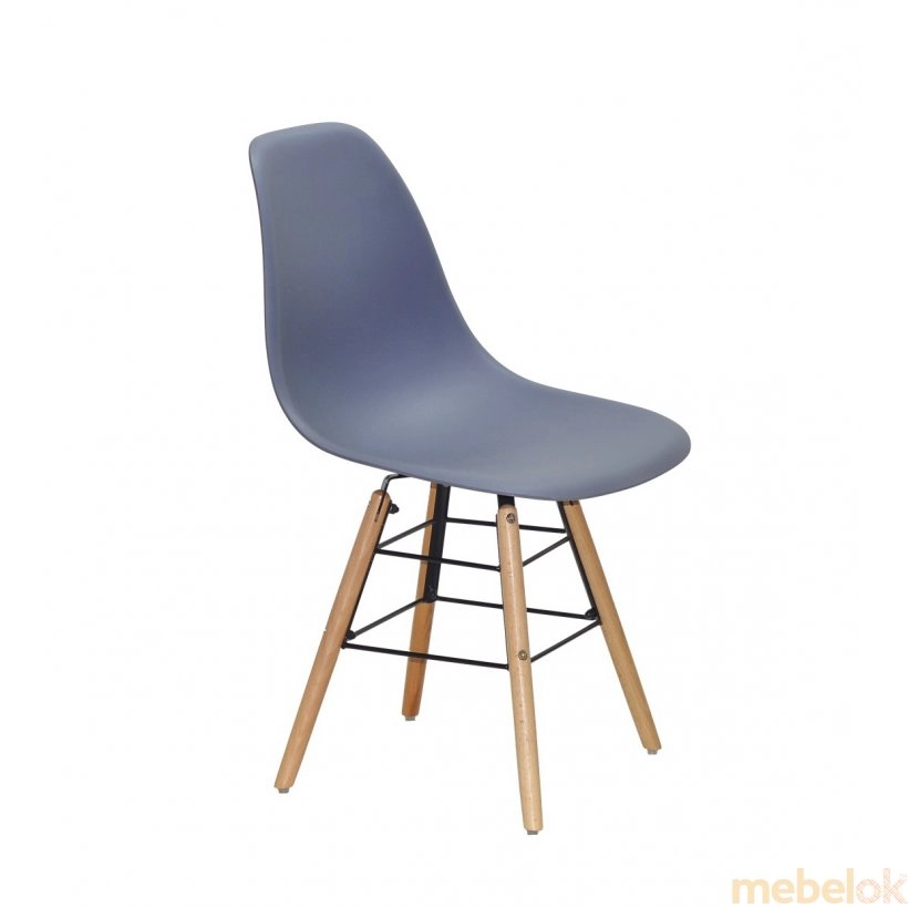 стул с видом в обстановке (Стул NIK Q синий 57)