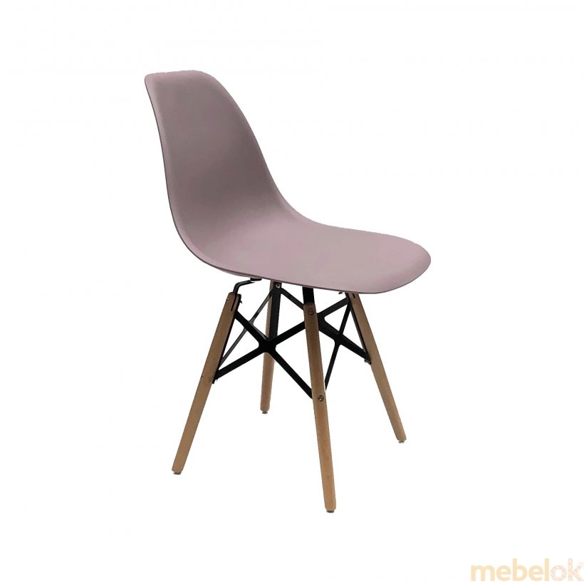 стул с видом в обстановке (Стул NIK XXL Пурпурный 66)