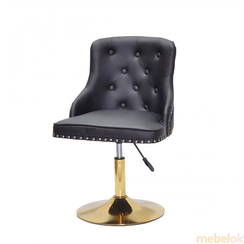 стілець з виглядом в обстановці (Стілець OLIMP Gold Base ЕК чорний)