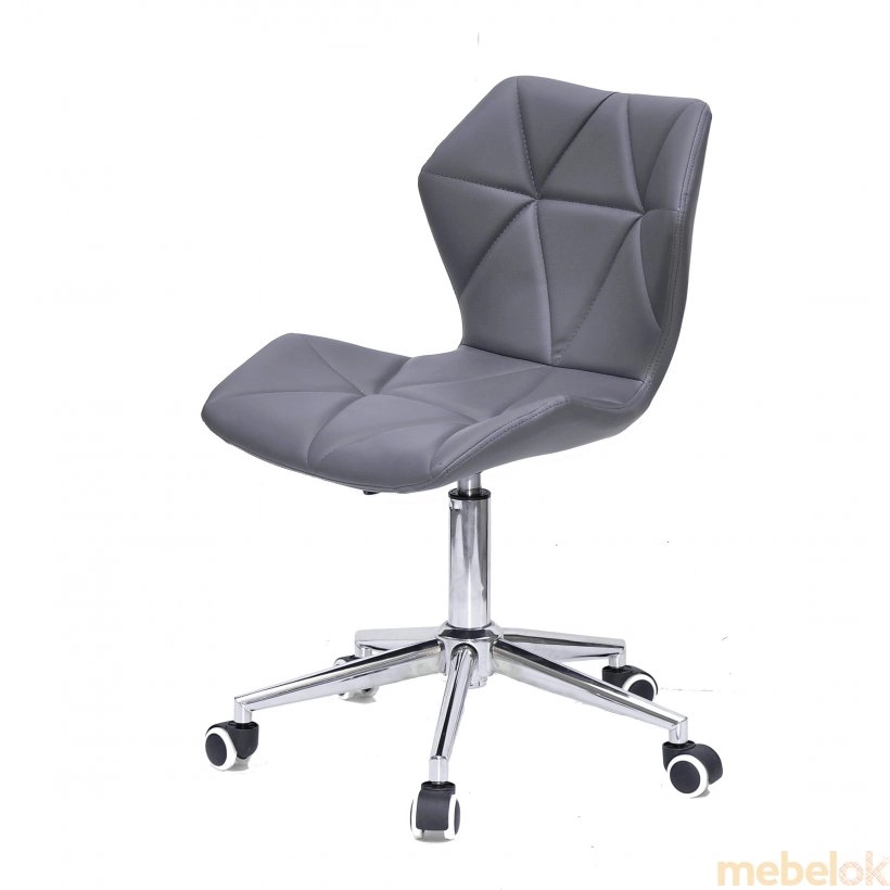 стілець з виглядом в обстановці (Стілець TORINO Modern Office ЕК сірий 1001)
