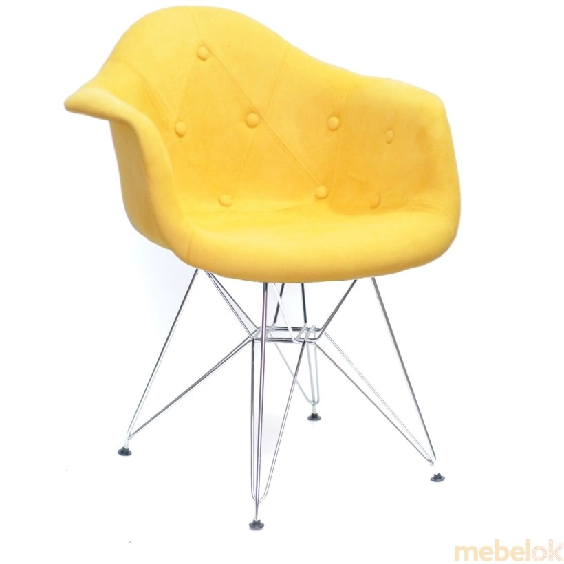 Кресло LEON SOFT CH-ML Ш-Л Желтый G-100