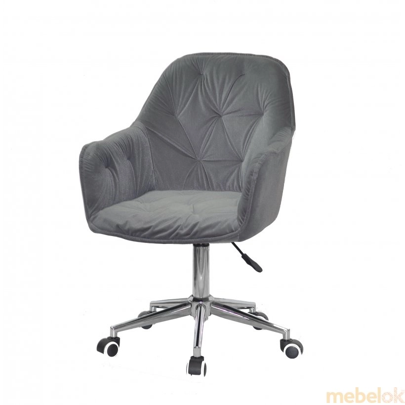 Кресло MARIO Modern Office Б-Т серый B-1004 от фабрики Onder Mebel (Ондер Мебель)