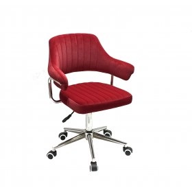 Кресло JEFF Modern Office Б-Т красный B-1016