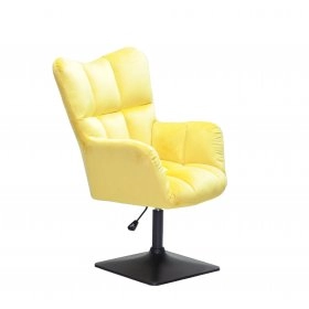 Кресло OLIVER 4 - BK - BASE Б-Т желтый B-1027
