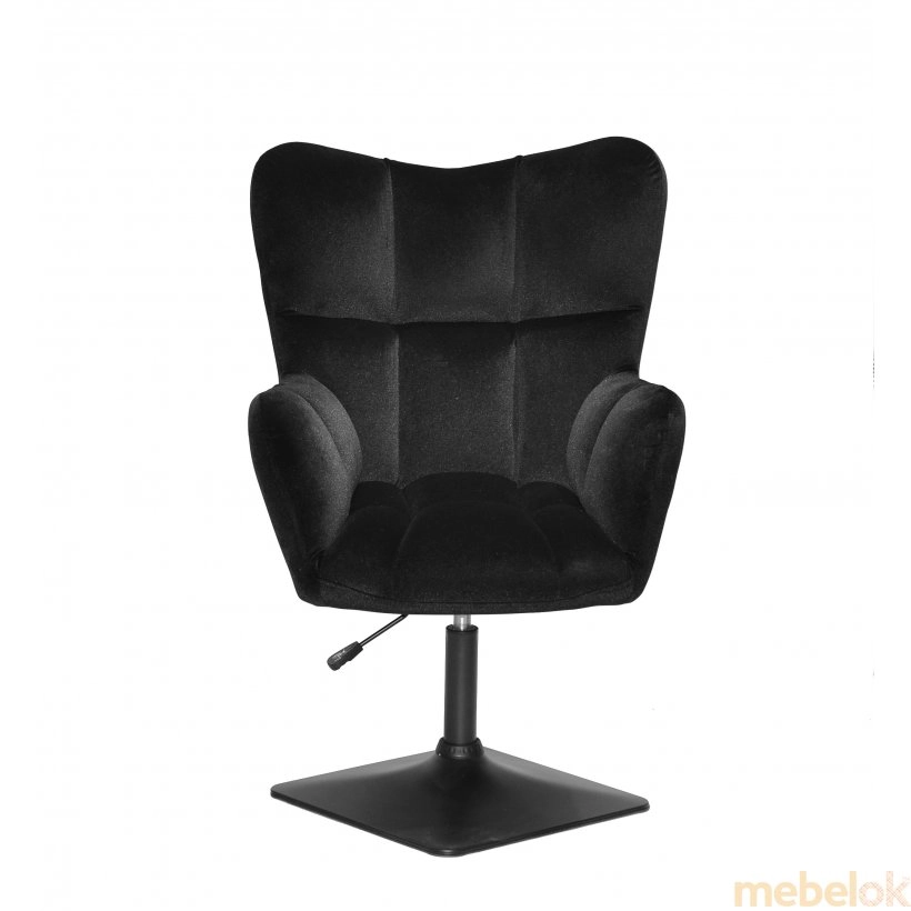 Кресло OLIVER 4 - BK - BASE Б-Т черный B-1011 от фабрики Onder Mebel (Ондер Мебель)