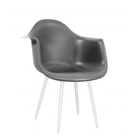 Кресло LEON Metal-WT серый 21