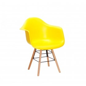 Крісло LEON Q жовтий 12