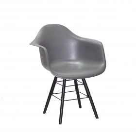 Кресло LEON Q-BK серый 21