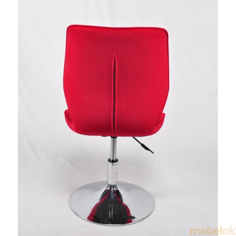 стул с видом в обстановке (Стул TONI CH-BASE Б-Т Красный B-1016)