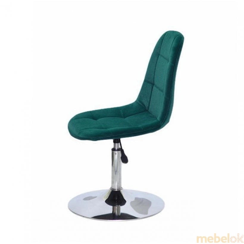 стілець з виглядом в обстановці (Стілець PETER CH-BASE б-т зелений B-1003)