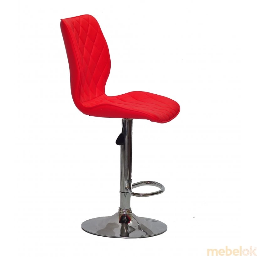 стілець з виглядом в обстановці (Стілець TONI BAR CH-BASE ЕК червоний 1007)