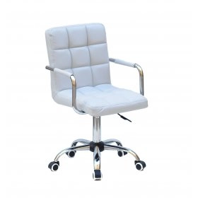 Кресло Augusto-ARM CH-Office экокожа серый 1008
