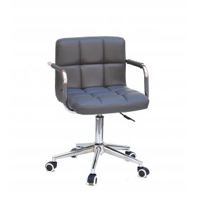 Кресло Arno-ARM Modern Office экокожа Серый 1001