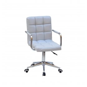 Кресло Augusto-ARM Modern Office экокожа серый 1008
