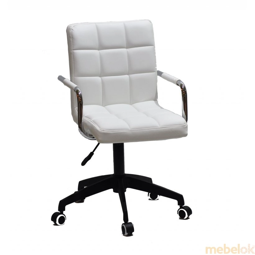 Кресло AUGUSTO-ARM BK-Modern Office экокожа белый