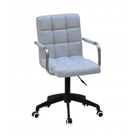 Кресло AUGUSTO-ARM BK-Modern Office экокожа серый 1008