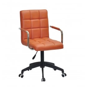 Крісло AUGUSTO-ARM BK-Modern Office екокожа коричневий 1014