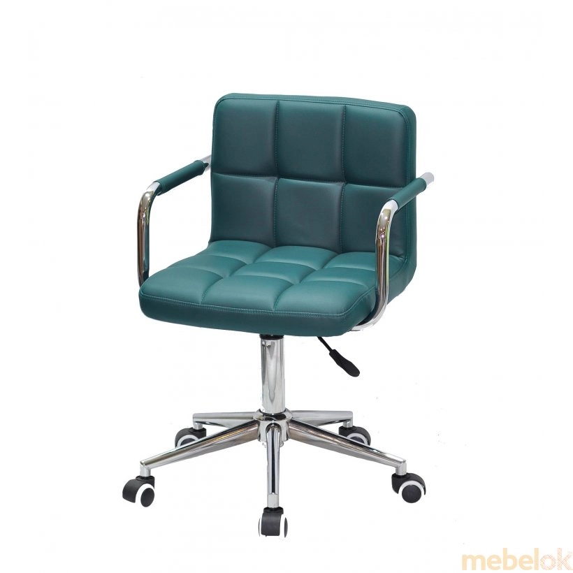 Крісло Arno-Arm Modern CH-Office ЕК зелений 1002 від фабрики Onder Mebel  (Ондер Мебель)
