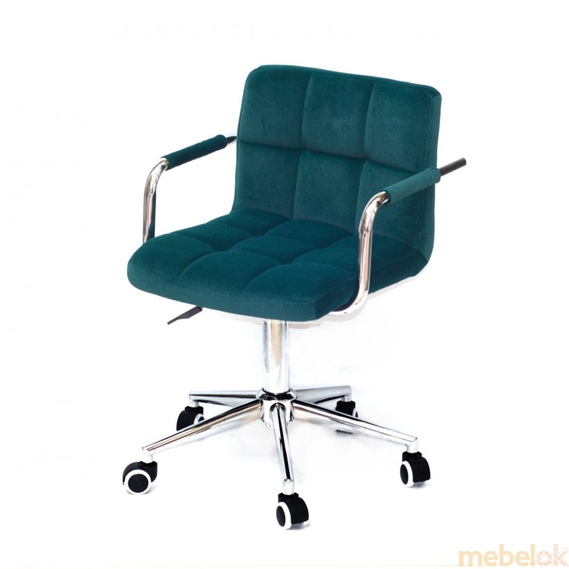 Кресло Arno-Arm Modern CH-Office Бархат Зеленый В-1003 от фабрики Onder Mebel (Ондер Мебель)