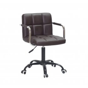 Кресло Arno-Arm BK - Office ЭК т. коричневый 1015