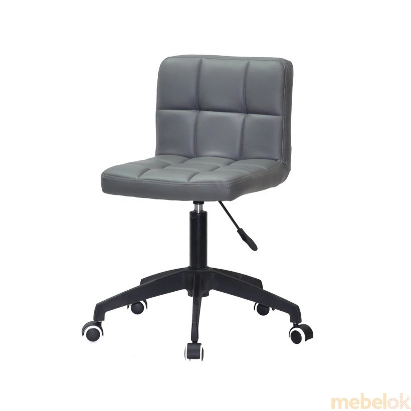 стул с видом в обстановке (Стул ARNO BK - Modern Office ЭК серый 1001)