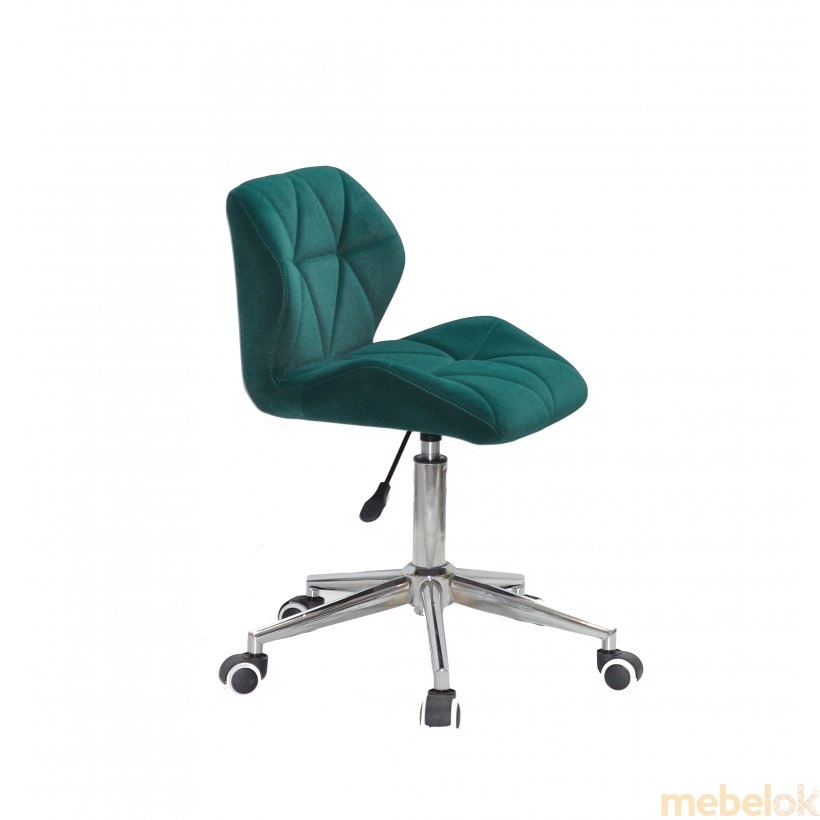 стілець з виглядом в обстановці (Стілець set Modern Office б-Т зелений B-1003)