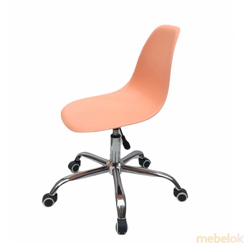 стілець з виглядом в обстановці (Стілець Nik Office рожевий 64)