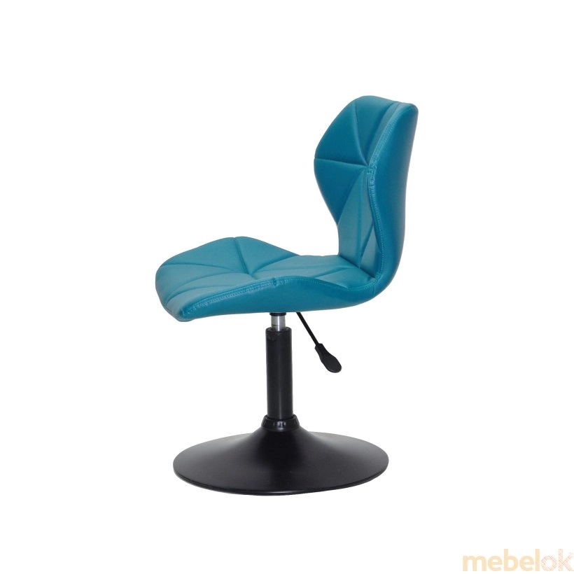 стілець з виглядом в обстановці (Стілець TORINO 385 BK - BASE ЕК зелений 1002)