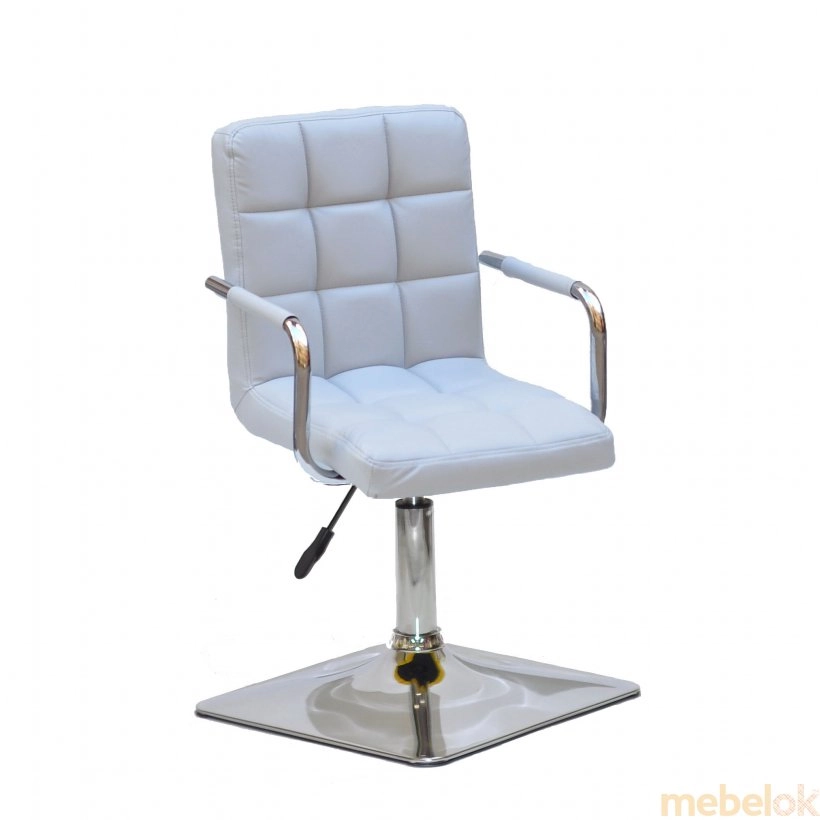 Кресло AUGUSTO - ARM 4 - CH - BASE эк серый 1008
