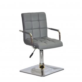 Кресло AUGUSTO - ARM 4 - CH - BASE ЭК серый 1001