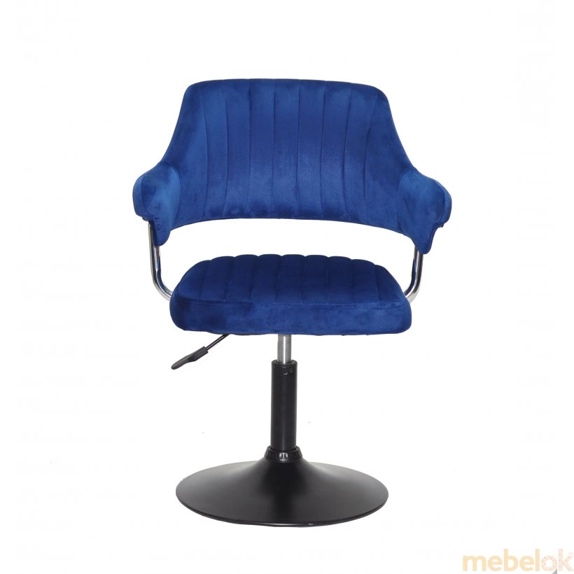 Кресло JEFF BK- BASE Б-Т синий B - 1026 от фабрики Onder Mebel (Ондер Мебель)