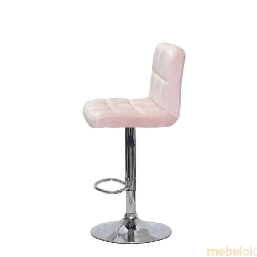 стілець з виглядом в обстановці (Стілець ARNO BAR CH - BASE Б-Т Рожевий B-1021)