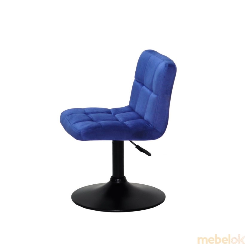 стул с видом в обстановке (Стул ARNO BK - BASE Б-Т синий B - 1026)