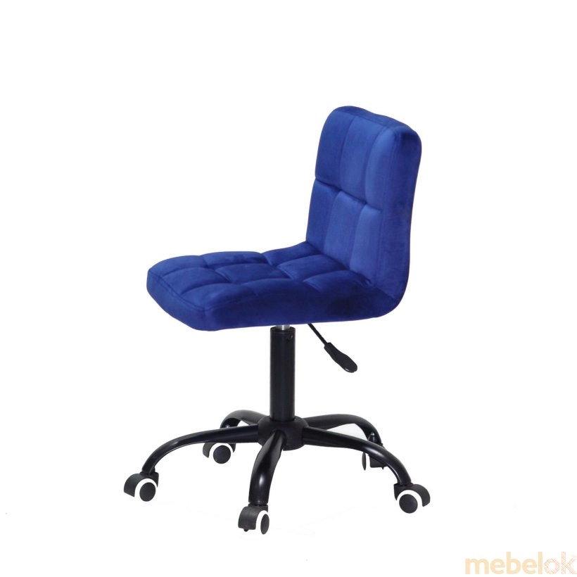 стілець з виглядом в обстановці (Стілець ARNO BK - Office Б-Т синій B-1026)