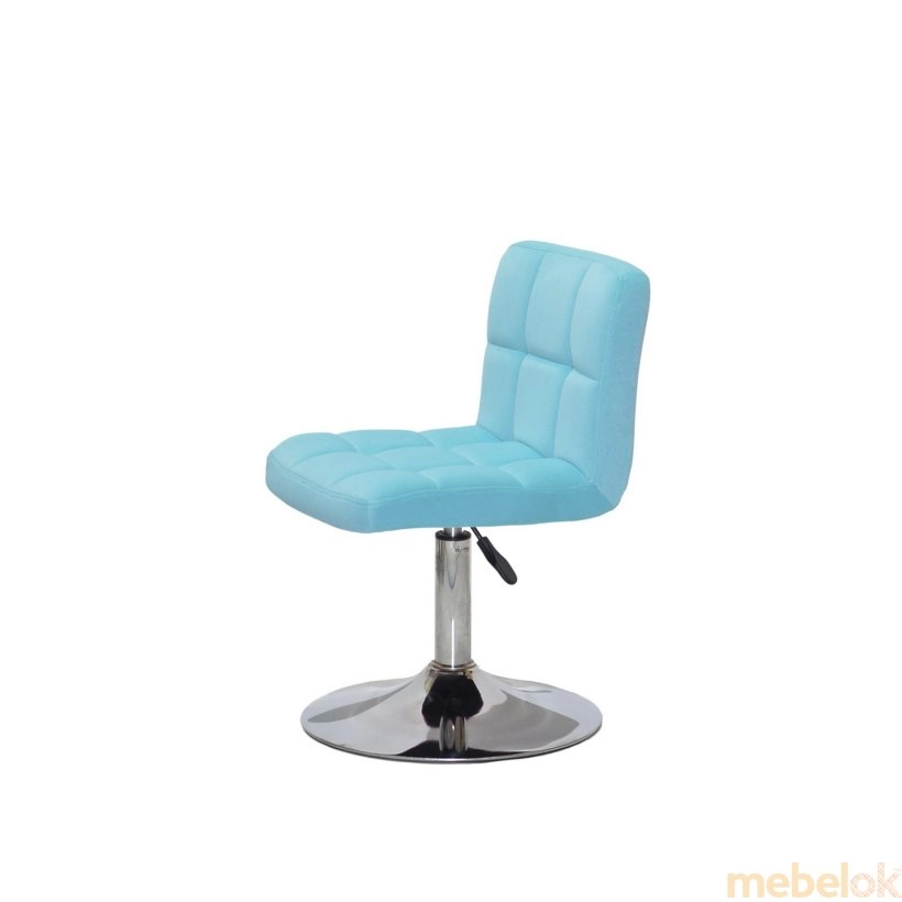 стілець з виглядом в обстановці (Стілець ARNO 385 CH - BASE Б-Т блакитний B-1019)