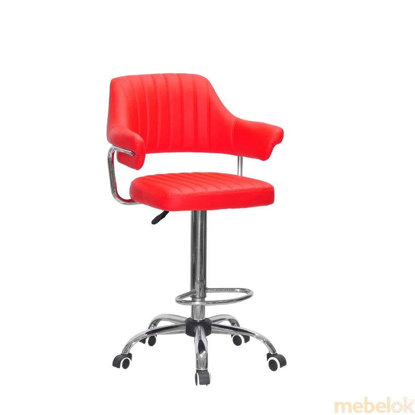 Кресло JEFF BAR CH - Office ЭК красный 1007