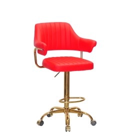 Кресло JEFF BAR GD - Office ЭК красный 1007