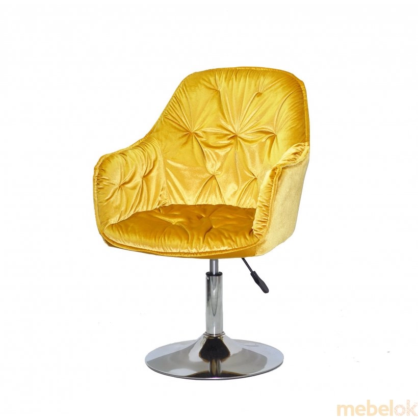 Крісло MARIO CH-BASE Жовтий Y - 10 від фабрики Onder Mebel  (Ондер Мебель)