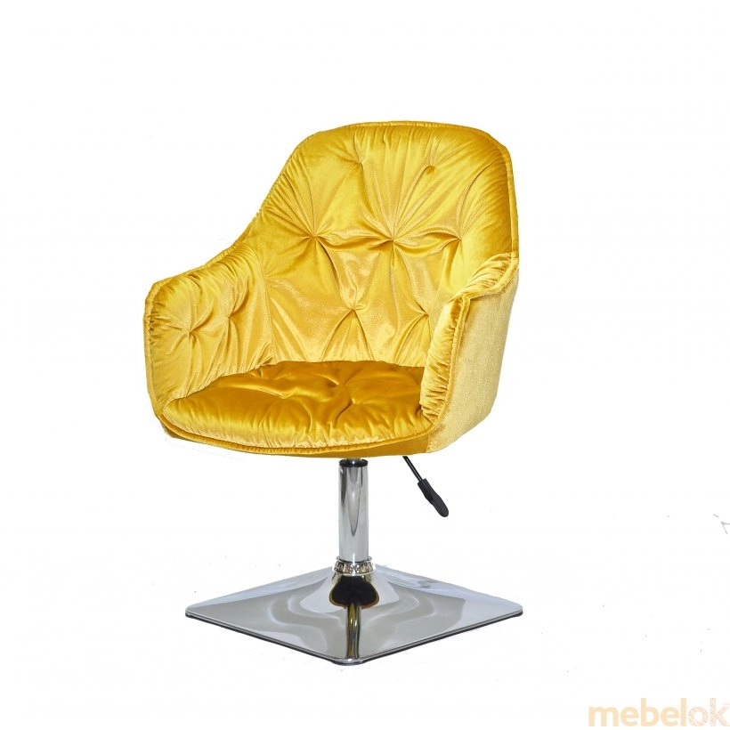 Кресло MARIO 4 - CH - BASE жовтий Y - 10 від фабрики Onder Mebel  (Ондер Мебель)
