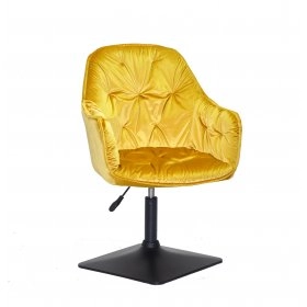 Кресло MARIO 4 - BK - BASE жовтий Y - 10