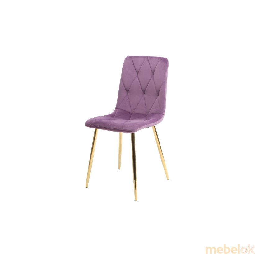 стул с видом в обстановке (Стул FRED GD Б-Т Пурпурный OR- 857)