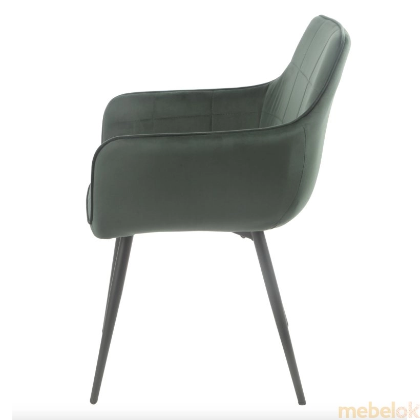 Кресло HECTOR BK Б-Т Зеленый OR- 853 от фабрики Onder Mebel (Ондер Мебель)