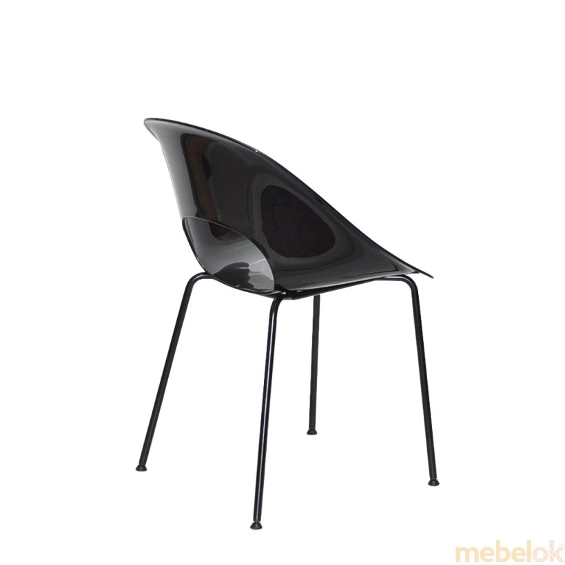 стілець з виглядом в обстановці (Стілець TROY Metal-2-BK Чорний 101)