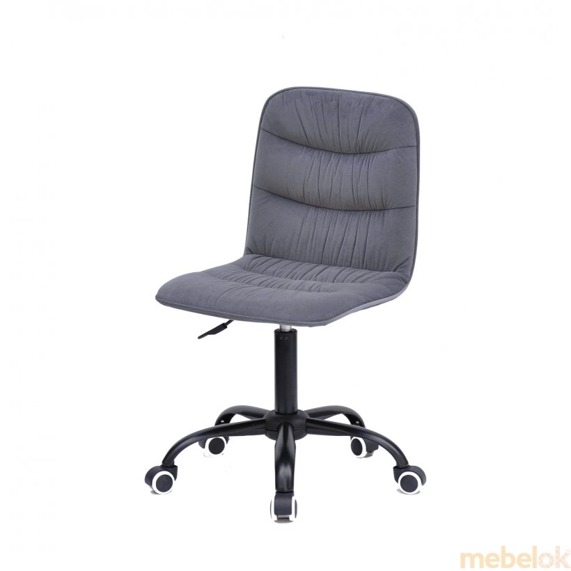 стул с видом в обстановке (Стул SPLIT BK-Office Б-Т серый B-1004)