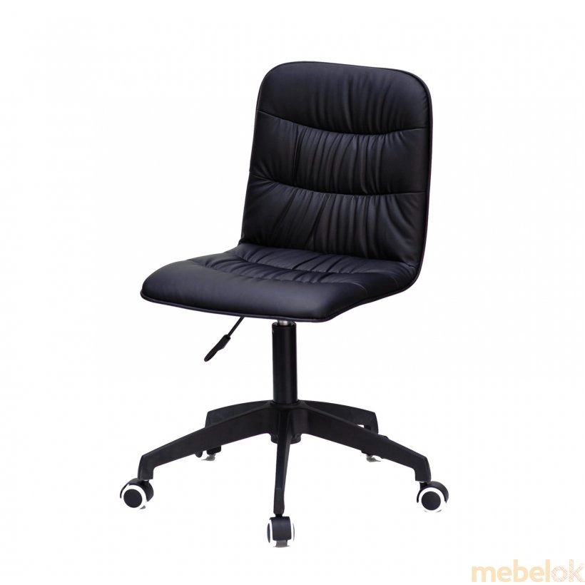 стул с видом в обстановке (Стул SPLIT BK - Modern Office ЭК черный)