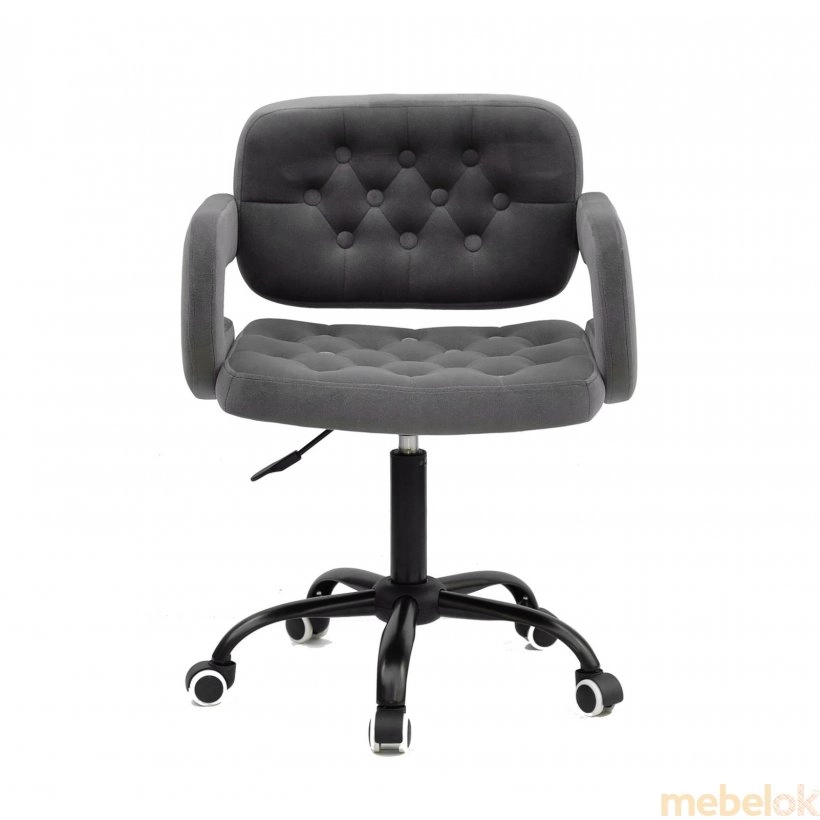 Кресло GOR BK-Office Бархат серый от фабрики Onder Mebel (Ондер Мебель)