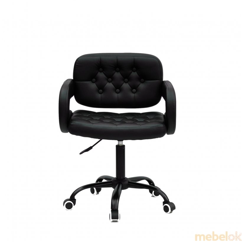 Крісло GOR BK-Office Екошкіра чорний від фабрики Onder Mebel  (Ондер Мебель)