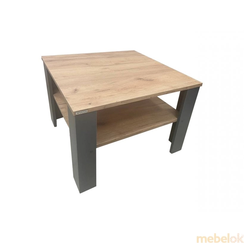 стол с видом в обстановке (Журнальный столик Homer 60x60 ANT / песок)